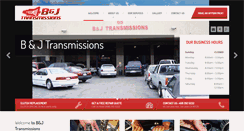 Desktop Screenshot of bjtransmissions.com